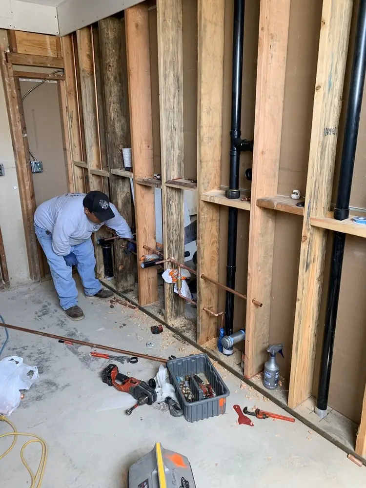 Commercial rough-in plumbing for Gas Line Repair in Westlake